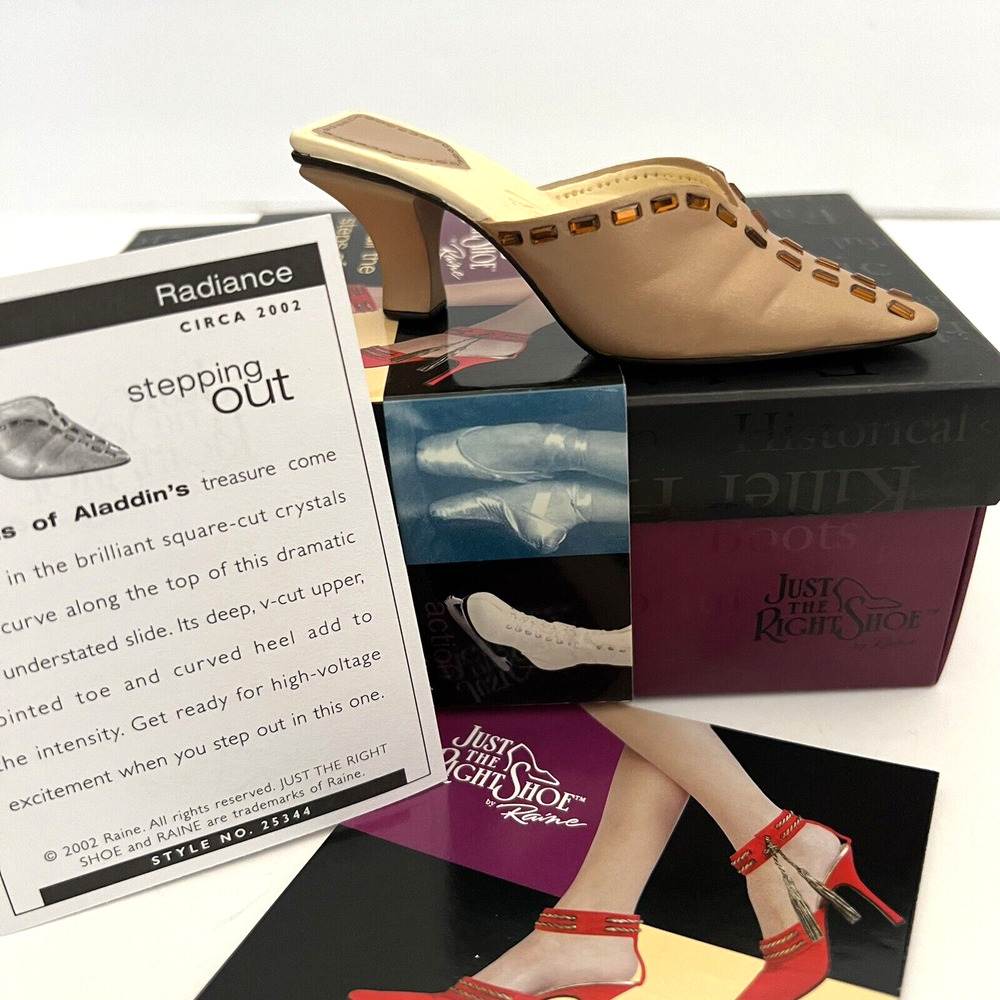 Radiance Just The Right Shoe by Raine Collectible Figurine 2002 with COA